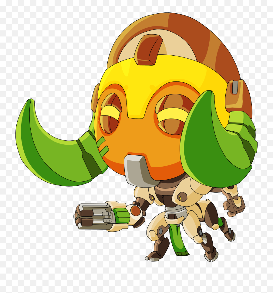 Orisa Anime Transparent Png Clipart - Overwatch Orisa Cute Spray,Orisa Transparent