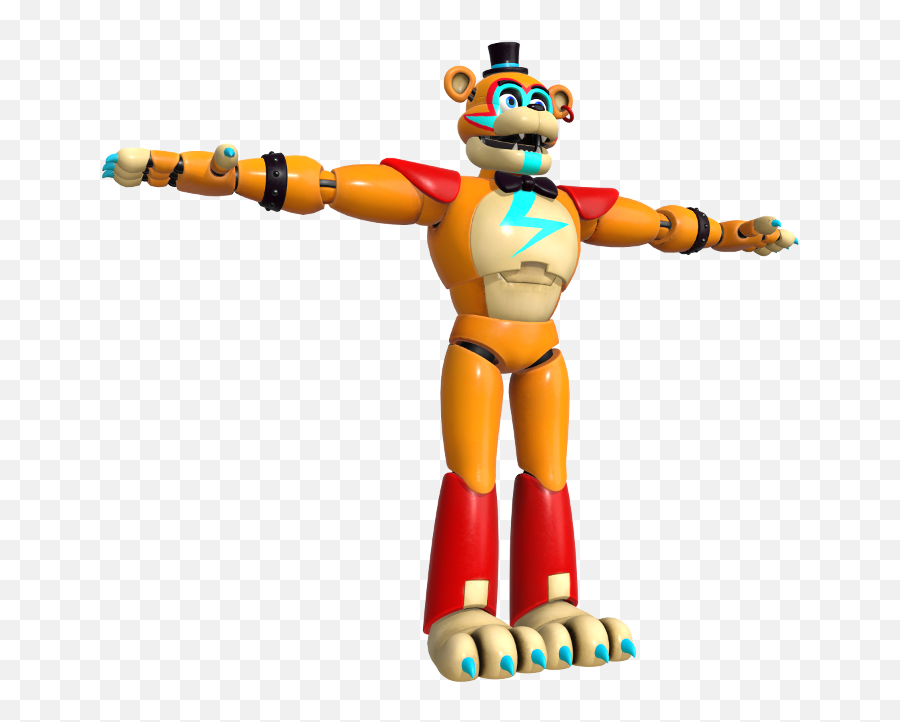 Pc Computer - Five Nights At Freddyu0027s Security Breach Breach 3d Model Glamrock Freddy Png,Digimon Desktop Icon