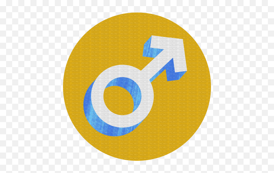 Male Gender Sign Symbol Gif Icon - Dot Png,At Sign Icon