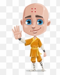 Vector Character Png Image - Vector Character Png,Monk Png