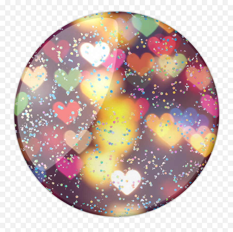Glitter Bokeh Hearts - Circle Png,Gold Bokeh Png