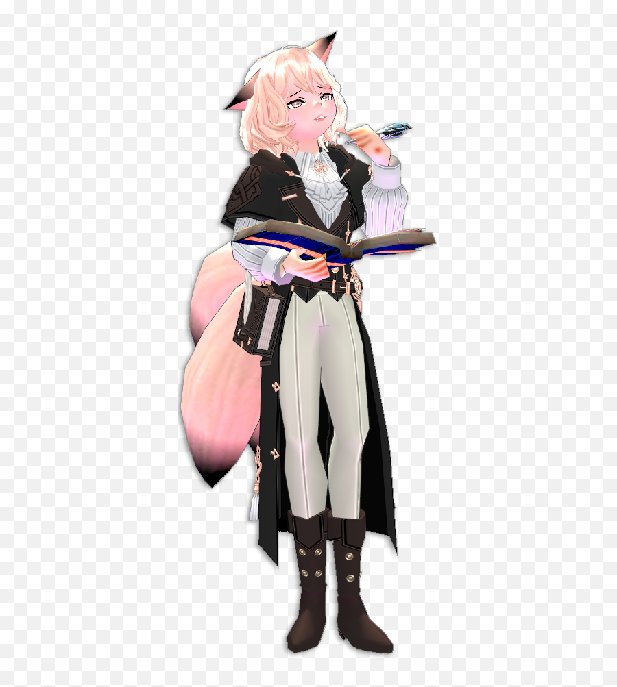 Notice Historianu0027s Old Trunk - Mabinogi Scholar Short Outfit F Png,Scholar Icon Ffxiv