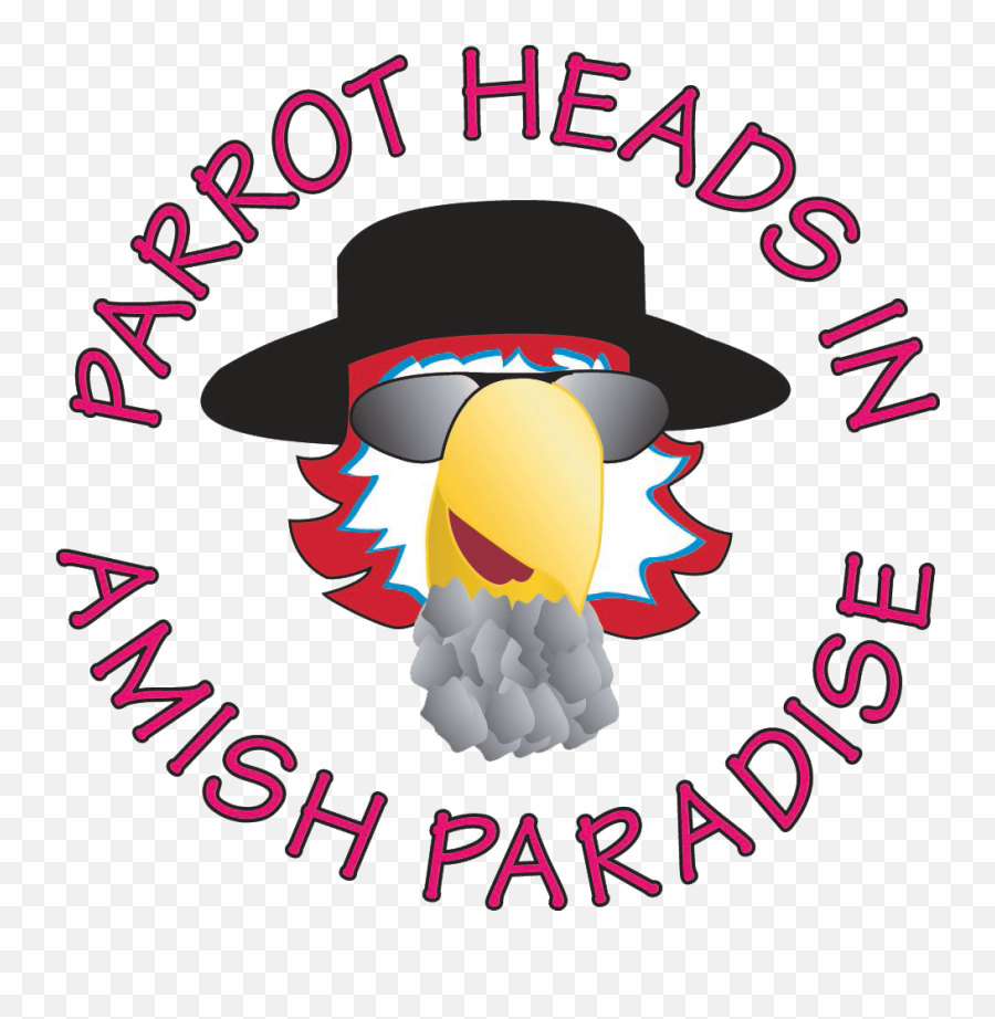 Parrotheads In Amish Paradise - Cartoon Clipart Full Size Cartoon Png,New Years Hat Transparent