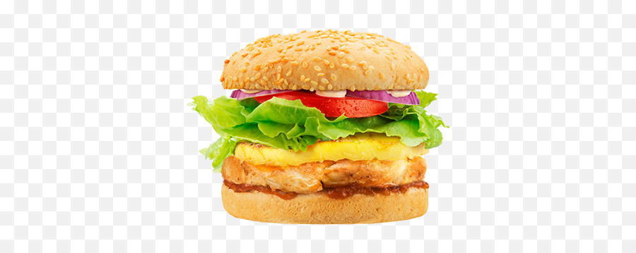 Burgerfuel - Free Range Chicken Chicken And Pineapple Burger Png,Chicken Breast Png