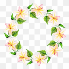 Free Png Watercolor Floral Wreath