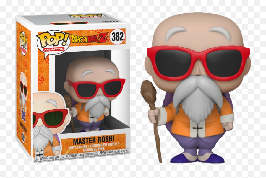 Master Roshi With Staff Vinyl Figure - Master Roshi Funko Pop Png,Master Roshi Png