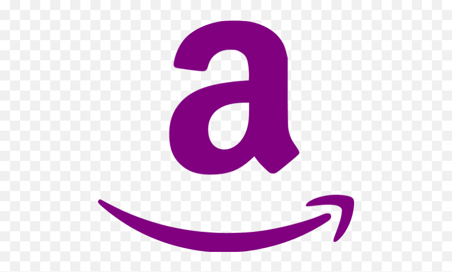 Purple Amazon Icon - Free Purple Site Logo Icons Purple Amazon Logo Png,Amazon Transparent
