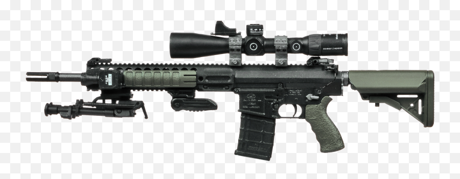 Airsoft Gbb M4 Sniper Png Image - Sniper Guns Transparent,Sniper Png