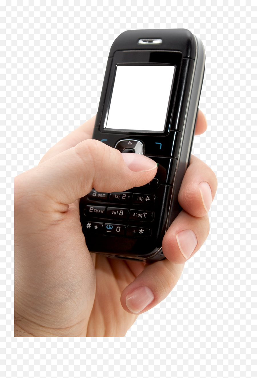 Download Mobile Phone In Hand Png Image - Analog Mobile Phone With Hand,Phone In Hand Png