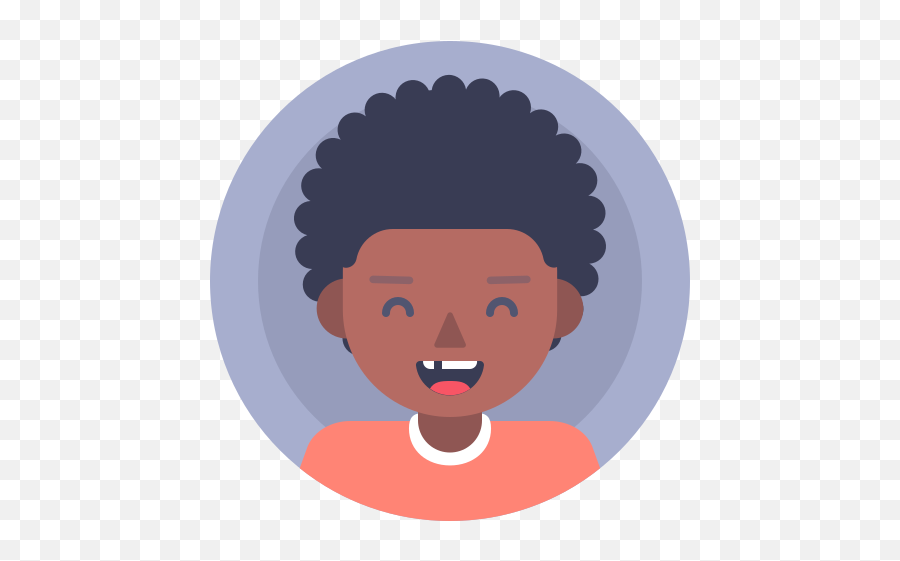 Afro Boy Child Kid Free Icon Of Xmas - Vector Graphics Png,Afro Png
