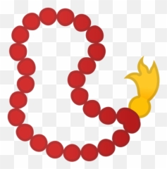 Prayer Beads Emoji - Misbaha Clipart Png,Praying Emoji Png