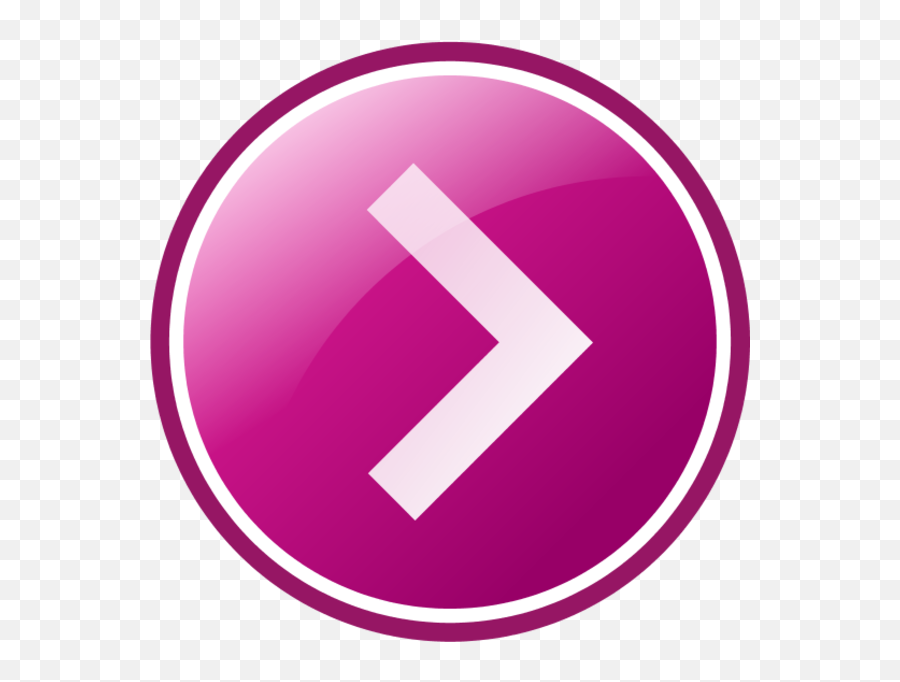 Download Hd Pink Arrow Clip Art - Right Arrow Button Png,Pink Arrow Png