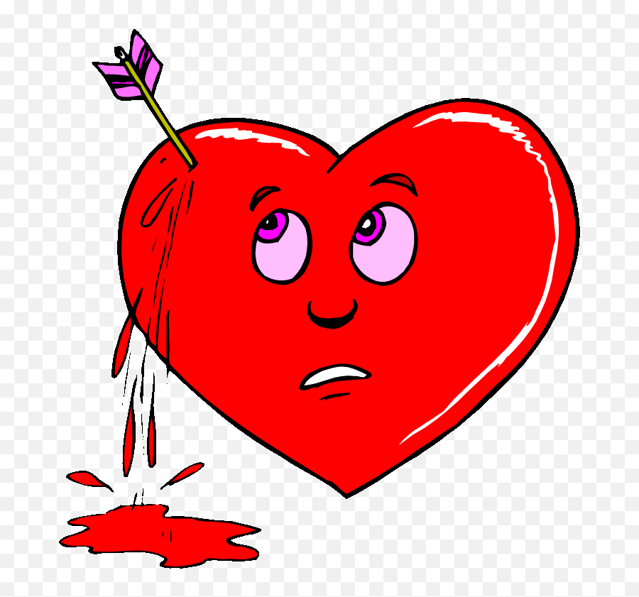 Library Of Bleeding Love Clip Art Transparent Download Png - Bleeding Heart With A Smile,Bleeding Heart Png