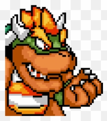 King Koopa - Pixel King Koopa Png,Koopa Png