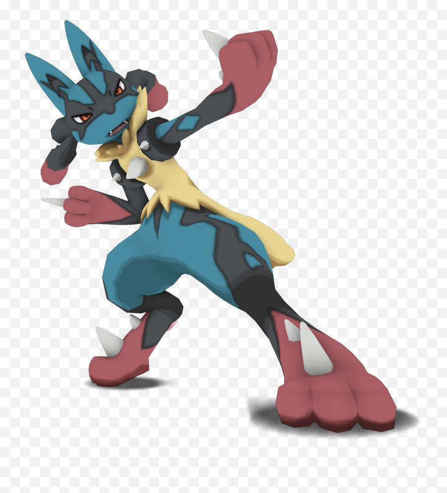 Pokémon Battle Revolution X And - Pokemon Mega Lucario Hd Png,Lucario Png