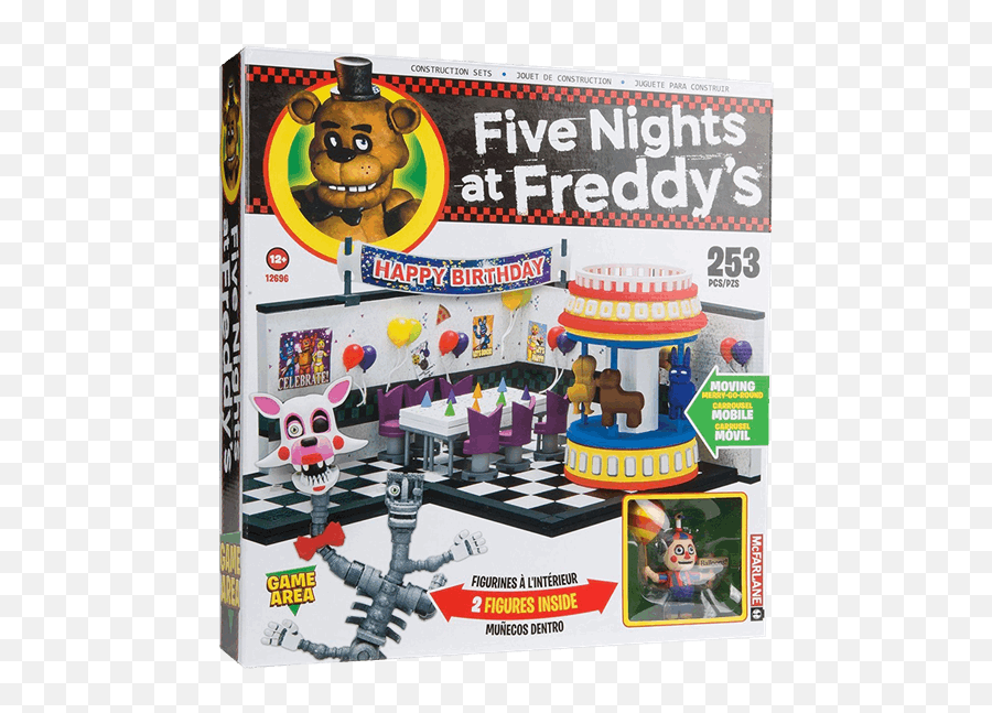 Five Nights - Game Area Mcfarlane Toys Construction Set Fnaf Lego Png,Five Nights At Freddy's Png