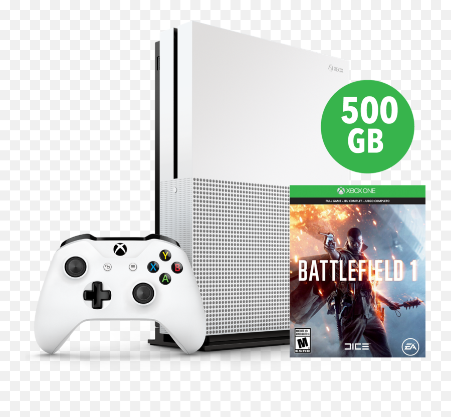 Download Xbox One S 500gb - Battlefield 1 Origin Cd Key Png X Box One S 4khd,Battlefield 1 Logo Png