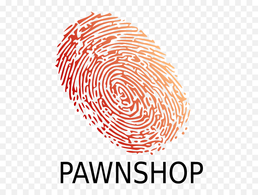 Pawn Shop Clipart - Transparent Background Fingerprint Png,Finger Print Png