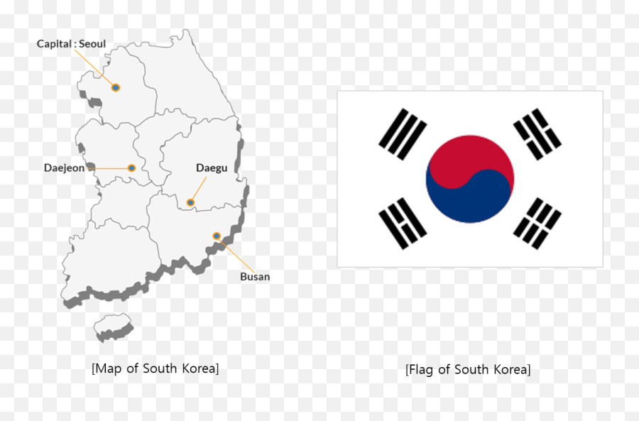 Also Known As South Korea - South Korea Flag Png,South Korea Png