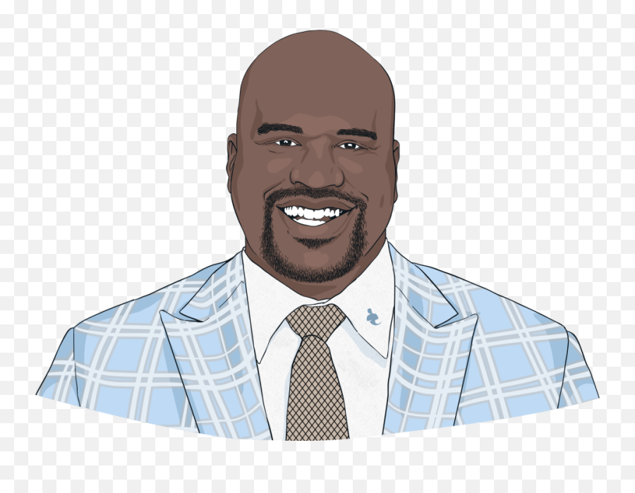 Richard Branson Shaquille Oneal And - Shaquille O Neal Cartoon Head Png,Shaq Png