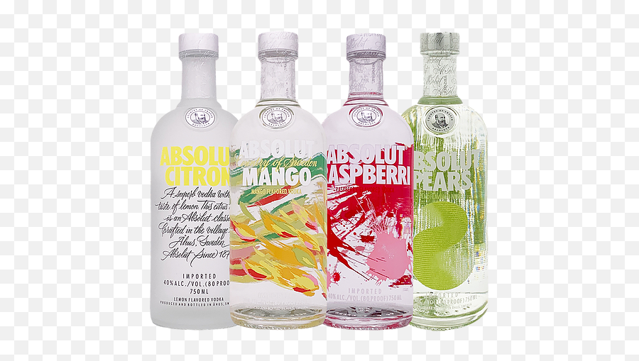 Absolut Sabores X750 Ml - Absolut Todos Los Sabores Png,Circulo Rojo Png