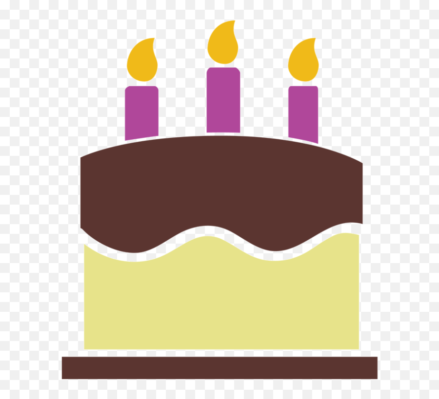 Birthday Cake Vector Icon Clipart - Free Birthday Icons Png,Birthday Cake Icon Png