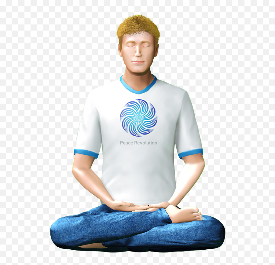 Inner Peace Time How To Begin Revolution - Sitting Png,Meditation Transparent