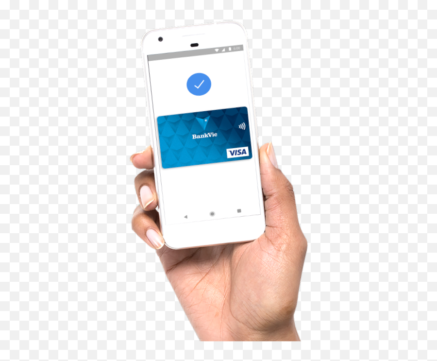 Bankvic Google Pay Png Holding Phone