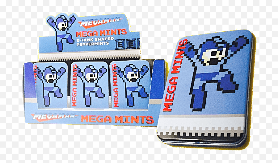 Mega Man Mints - Megaman Mega Mints Candy Png,Mega Man Transparent