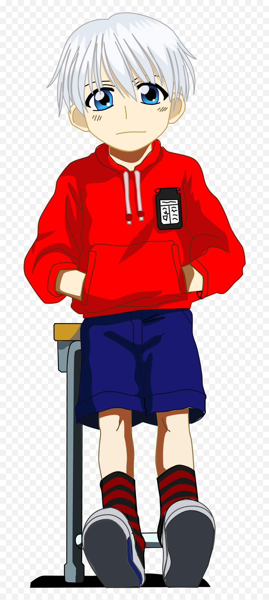 Drawing Of Anime Young Boy Free Image - Anime Boy School Png,Anime Boy Transparent