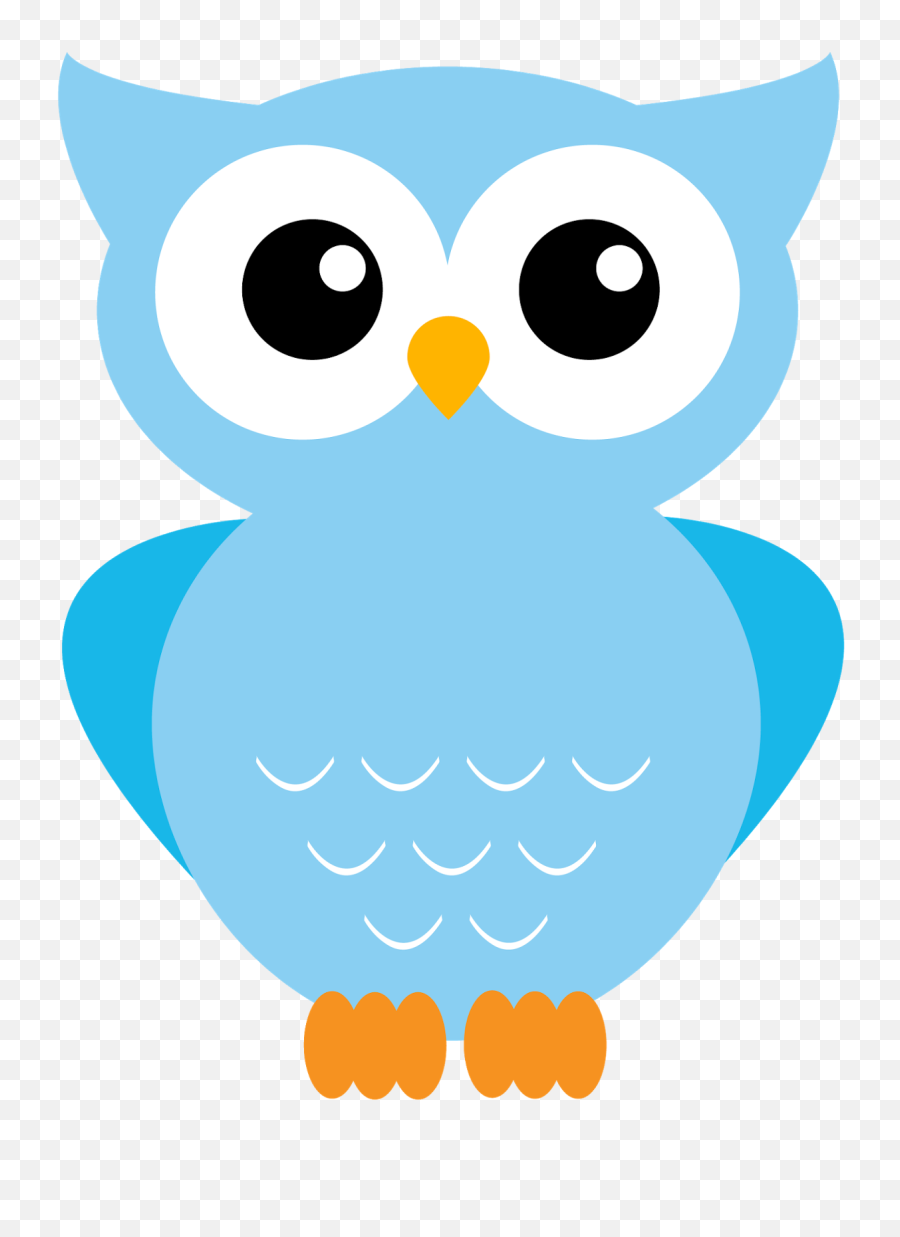 Collection Of Blue Owl Clipart Png - Blue Owl Clipart,Owl Clipart Png