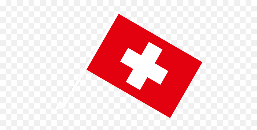 Car Flag - Swiss Flag Pole Png,Switzerland Flag Png