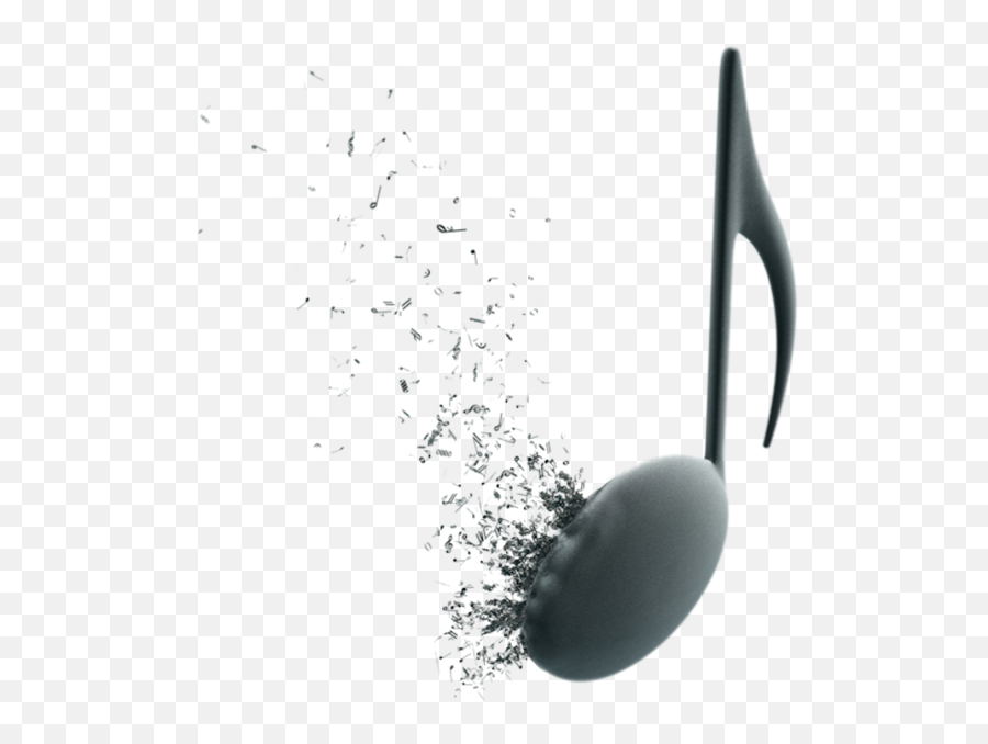 Exploding Music Note Psd Official Psds - Exploding Music Note Png,White Music Note Png