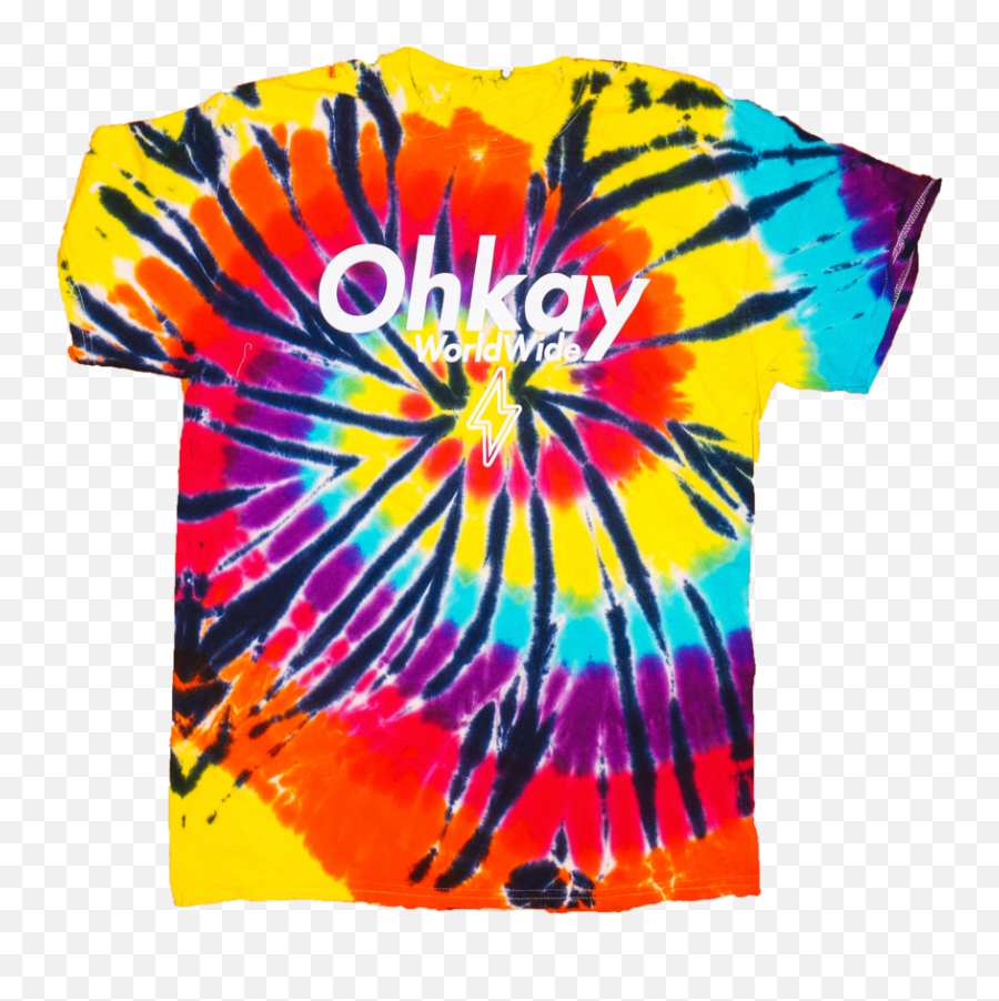 Tie Dye Tee Ohkay Png