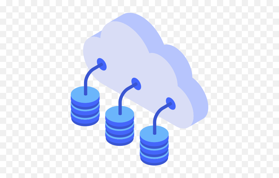 Icon Of Whcompare Isometric Web Hosting - Cloud Computing Cloud 3d Icon Png,Cloud Computing Png