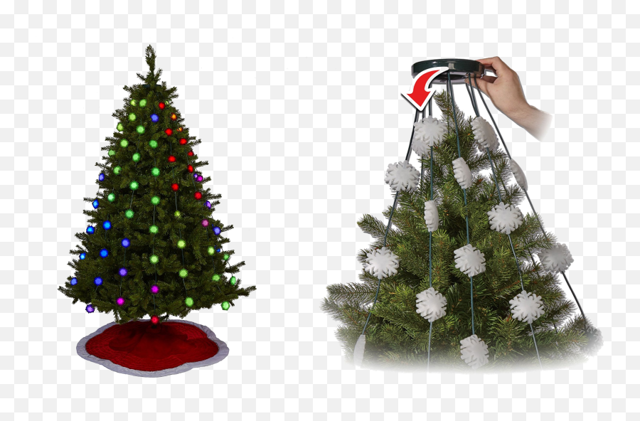 Geek - Mytree Glowflakes Easy To Install Christmas Tree Geek My Tree Png,Christmas Tree Lights Png
