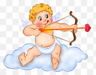 Cupid Png Picture - Transparent Background Cute Clipart