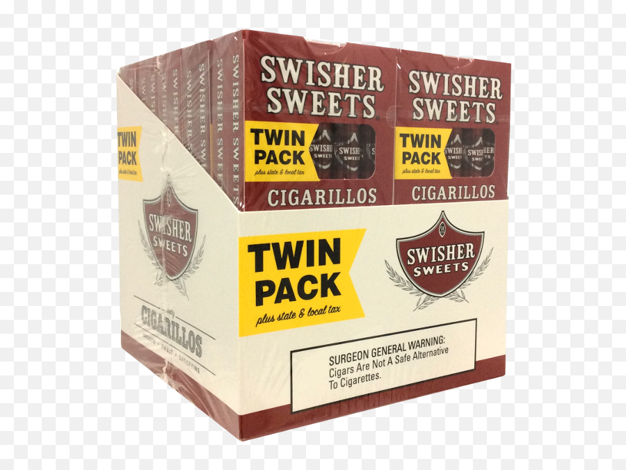 Swisher Sweets Twin Pk 10 - Cardboard Packaging Png,Swisher Sweets Logo