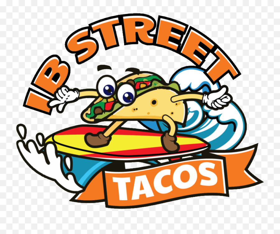 Ib Street Tacos - Cartoon Street Taco Transparent Cartoon Big Png,Taco Clipart Png
