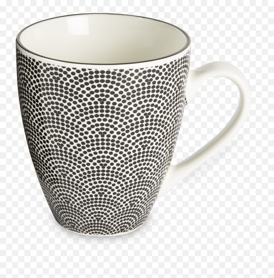 Tokyo Design Studio Nippon Black Dots Mug Full Size Png - Serveware,Black Dots Png