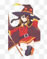 Download Hd 4chan Says Thread - Konosuba Megumin Staff Png,Megumin Transparent