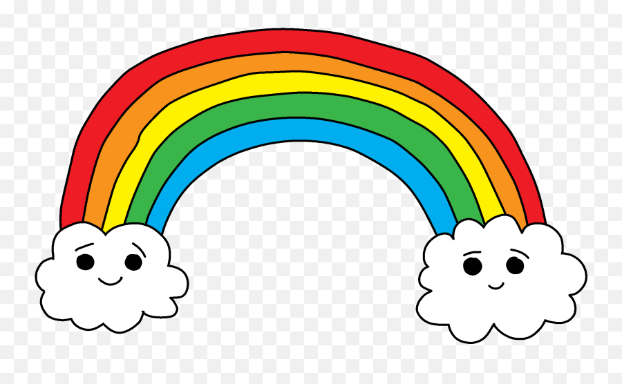 Download Rainbow Png Photos - Rainbow Png Transparent Cartoon,Transparent Rainbow Png