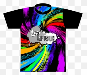 Logo Infusion Crayon Swirl Dye - Jersey Sublimation Background Png,Logo Infusion