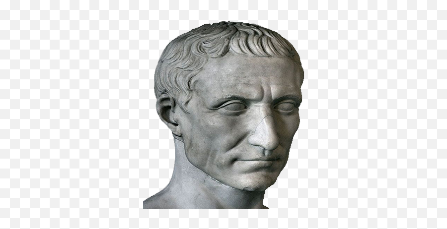 E - Roman Julius Caesar Portrait Png,Roman Bust Png