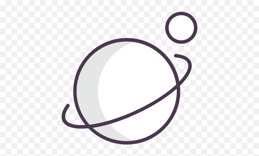 Planets Sun Universe Galaxy Free Icon Of Line Mix Vol6 Icons - Dot Png,Galaxy Icon
