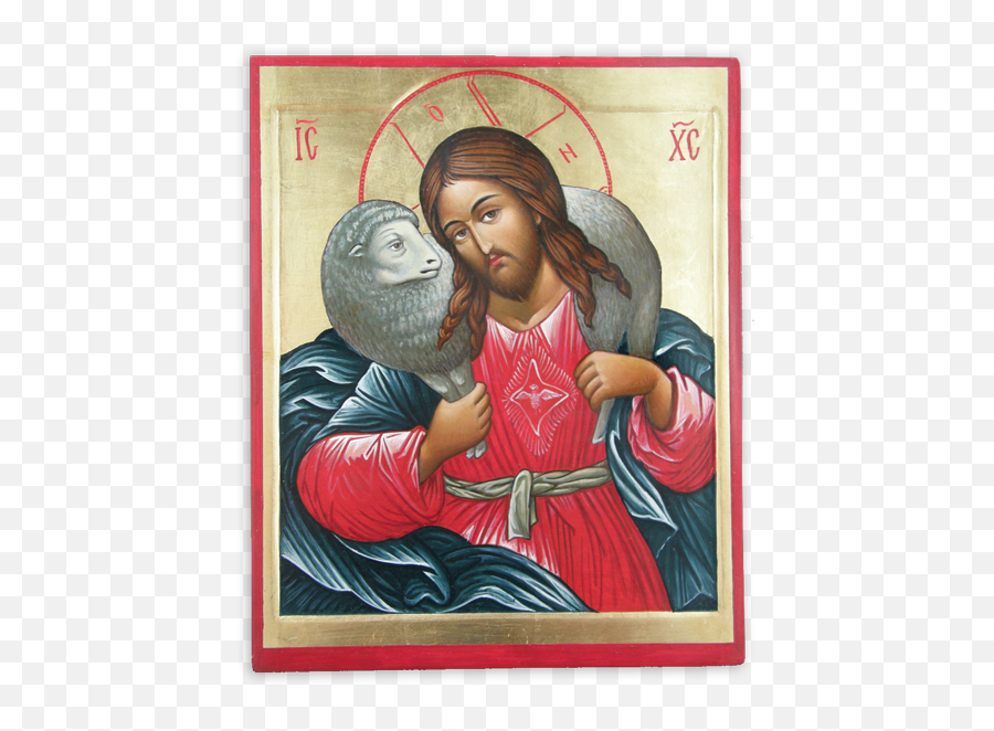 Hand - Orthodox Icon Christ Good Shepherd Png,Christ Icon
