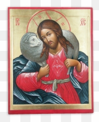 Hand - Orthodox Icon Christ Good Shepherd png