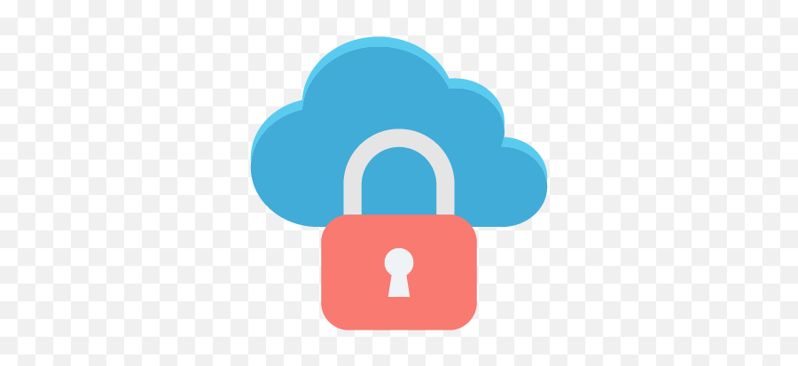 Free Cloud Privacy Icloud Color Vector Png Icon