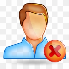 Male Icons Free Download - Block User Png