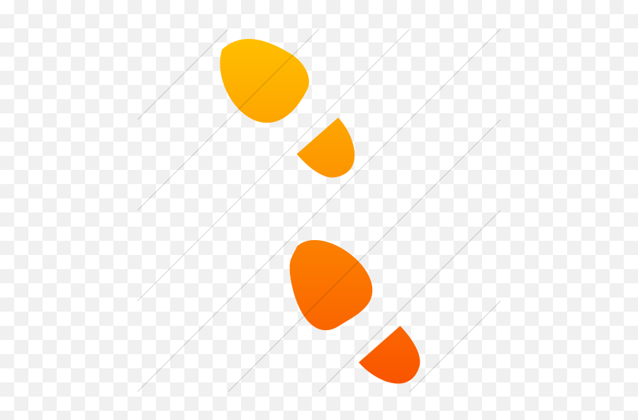 Simple Orange Gradient Classica Foot - Dot Png,Next Steps Icon